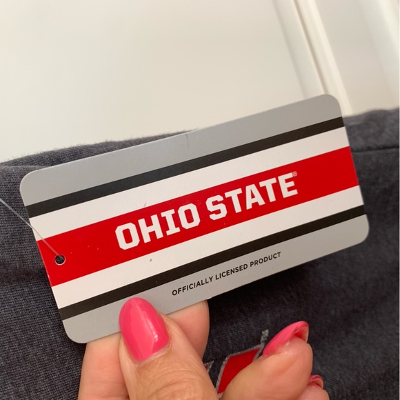 🆕The Ohio State University Charcoal Gray Shirt- Sleeve T- Shirt S - Picture 7 of 7